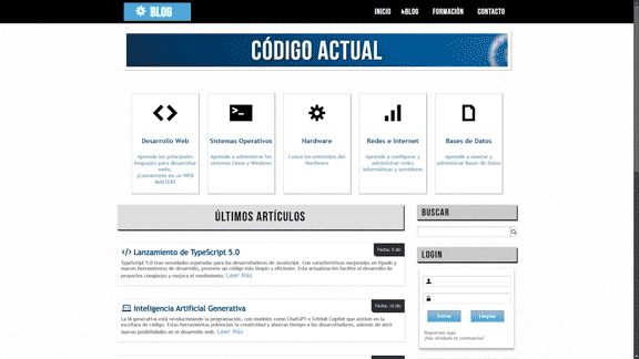 Vista previa de Web Noticias